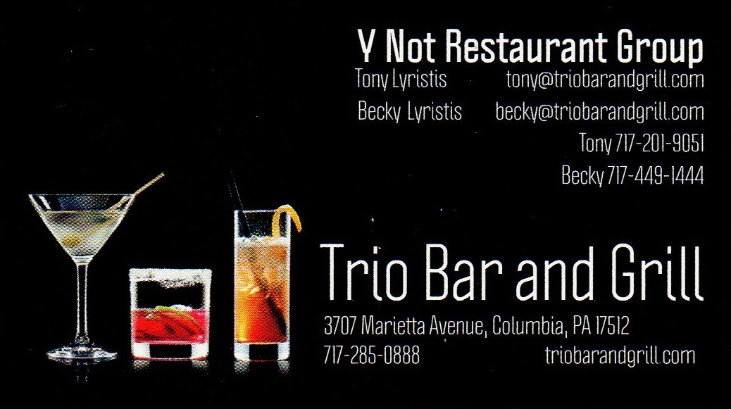 Trio business card