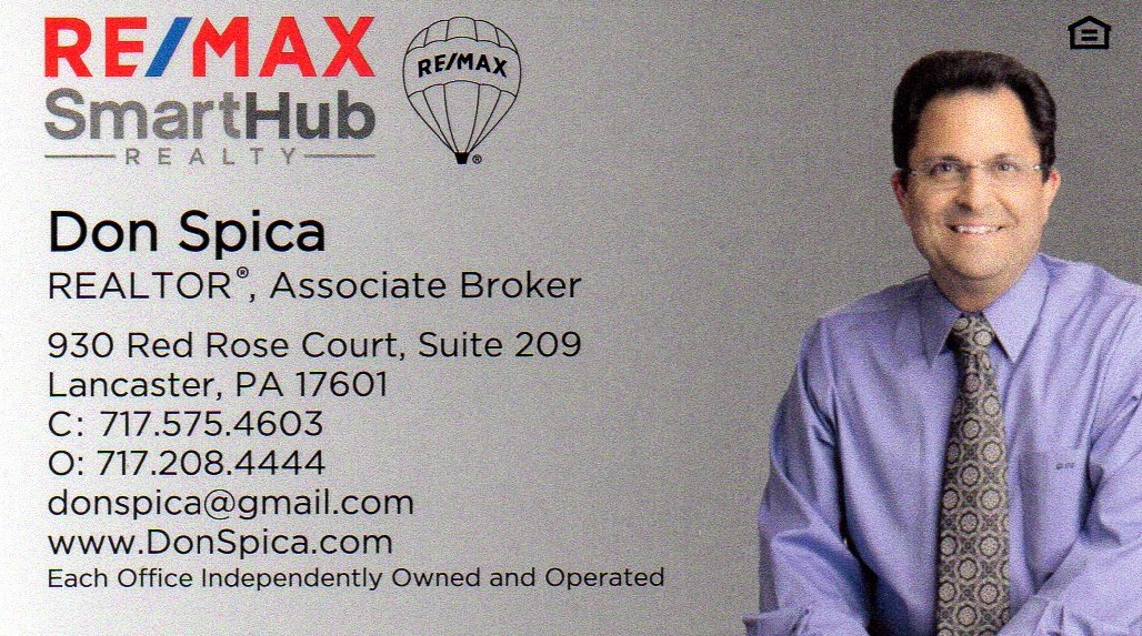 RE/MAX business card