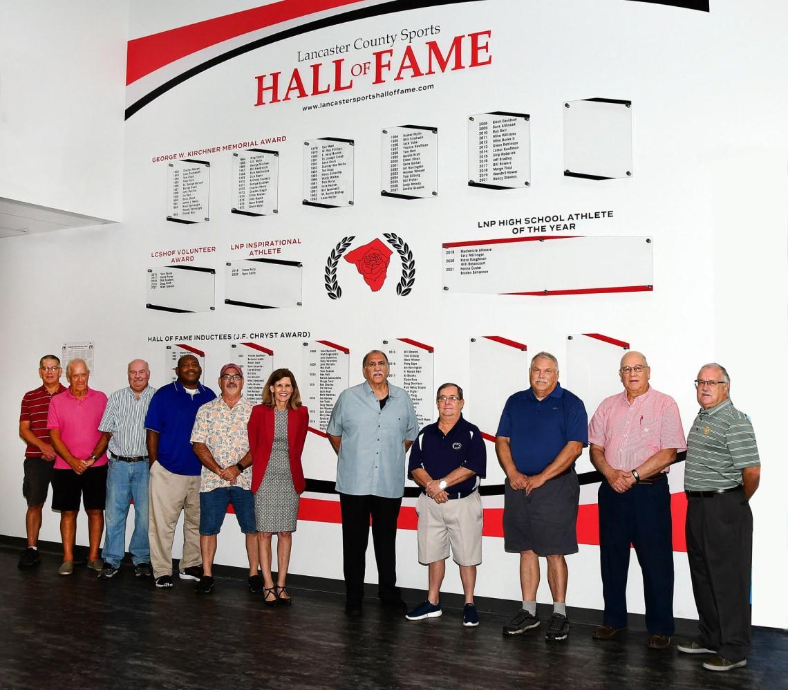 Hall of Fame board