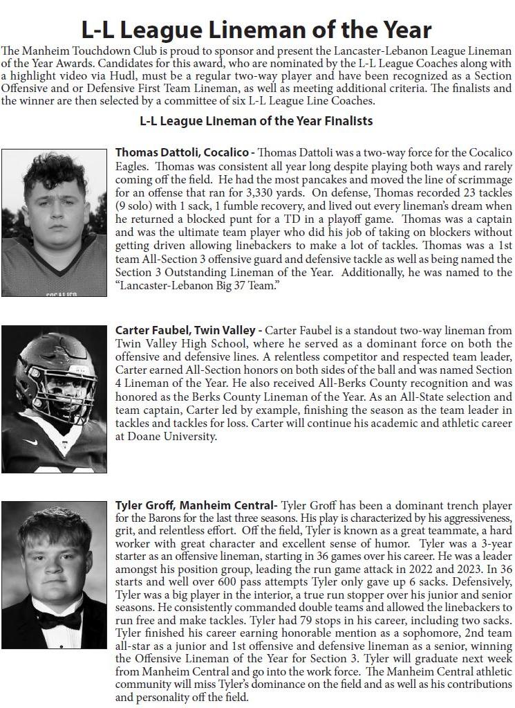 Lineman of the year