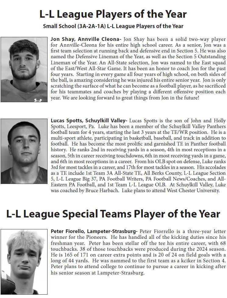 Small School Players of Year