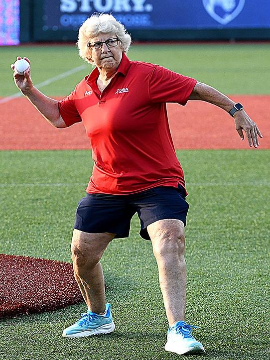 Gobie's first pitch